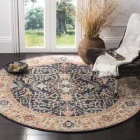 Safavieh Madison Collection Reno Oriental Round Area Rug