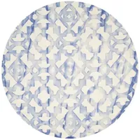 Safavieh Dip Dye Collection Joakim Geometric Round Area Rug