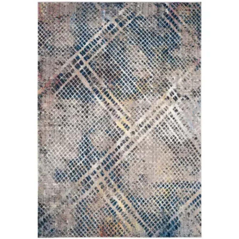 Safavieh Monray Collection Lucetta Geometric Square Area Rug