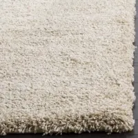 Safavieh Santa Monica Shag Collection Ainsley Solid Runner Rug