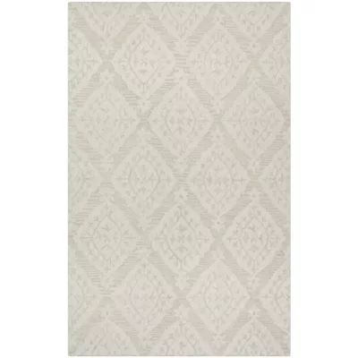 Safavieh Micro-Loop Collection Tracery Damask Square Area Rug