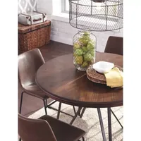 Signature Design by Ashley® Collins Round Wood-Top Dining Table