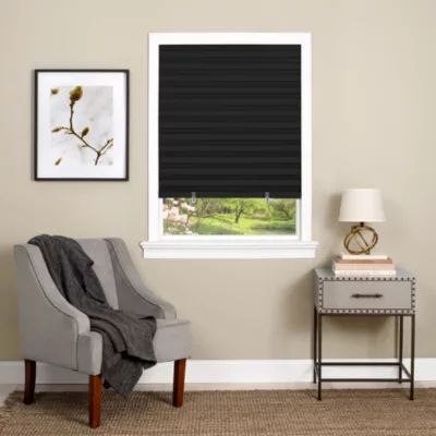 1-2-3 Cordless Room Darkening Pleated Shades