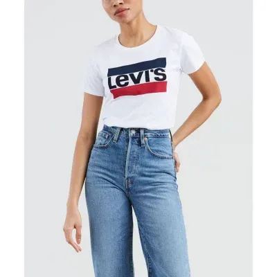 Levi's® Women's Perfect Tee Crew Neck Short Sleeve Graphic T-Shirt