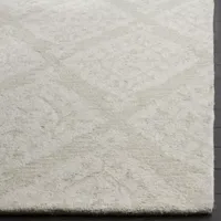 Safavieh Micro-Loop Collection Tracery Damask Square Area Rug