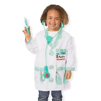 Melissa & Doug Doctor Role Play Unisex Dress Up Costume