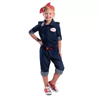 Toddler Girls Rosie The Riveter 2-pc. Costume