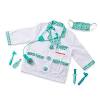 Melissa & Doug Doctor Role Play Unisex Dress Up Costume