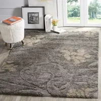 Safavieh Shag Collection Brock Floral Area Rug