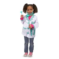 Melissa & Doug Doctor Role Play Unisex Dress Up Costume