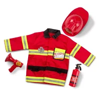 Melissa & Doug Fire Chief Role Play Set Unisex Dress Up Costume