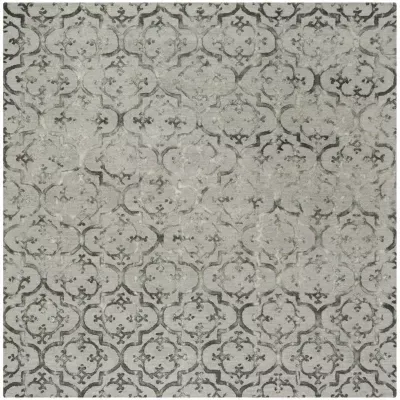 Safavieh Dip Dye Collection Aniyah Damask Square Area Rug