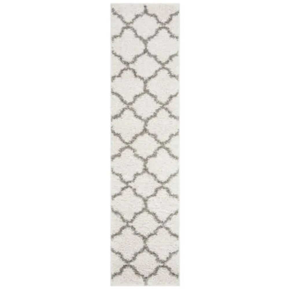 Safavieh New York Shag Collection Aria Geometric Runner Rug