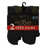 Gold Toe Athletic Sport Bonus Pack 8 Pair No Show Socks Mens