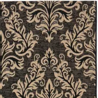 Safavieh Courtyard Collection Domhnall Floral Indoor/Outdoor Area Rug