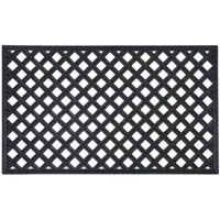 Achim Wrought Iron Lattice Rubber 18"X30" Doormat