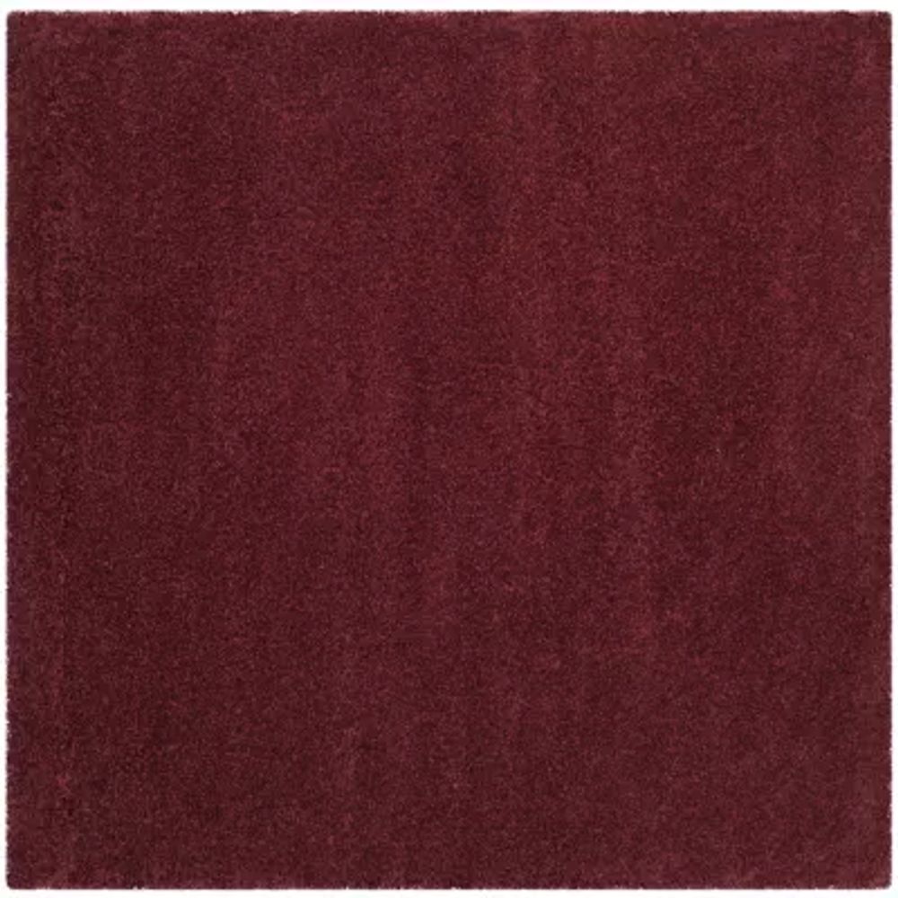 Safavieh Santa Monica Shag Collection Ainsley Solid Square Area Rug