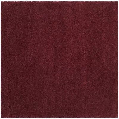 Safavieh Santa Monica Shag Collection Ainsley Solid Square Area Rug