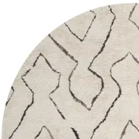 Safavieh Casablanca Collection Aydan Geometric Round Area Rug