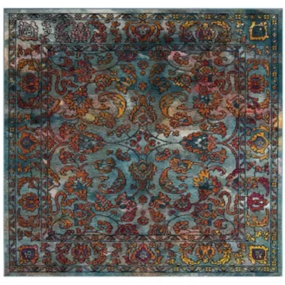 Safavieh Crystal Collection Shirley Oriental Square Area Rug