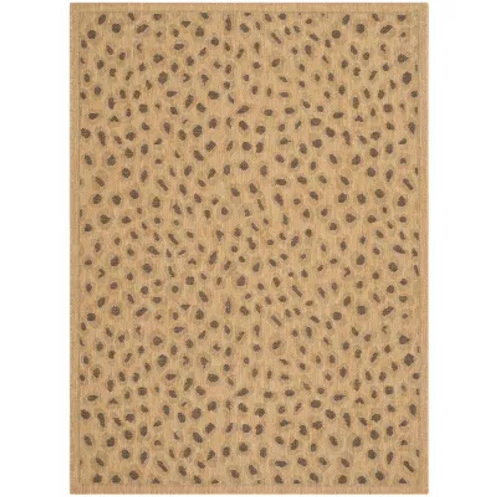 Safavieh Courtyard Collection Allison Animal Indoor/Outdoor Area Rug