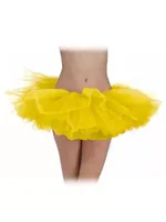 Womens Yellow Tutu Costume Accessory