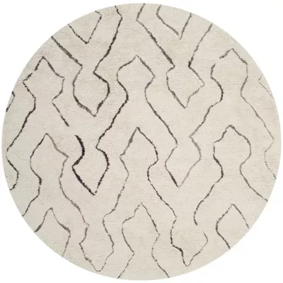 Safavieh Casablanca Collection Aydan Geometric Round Area Rug