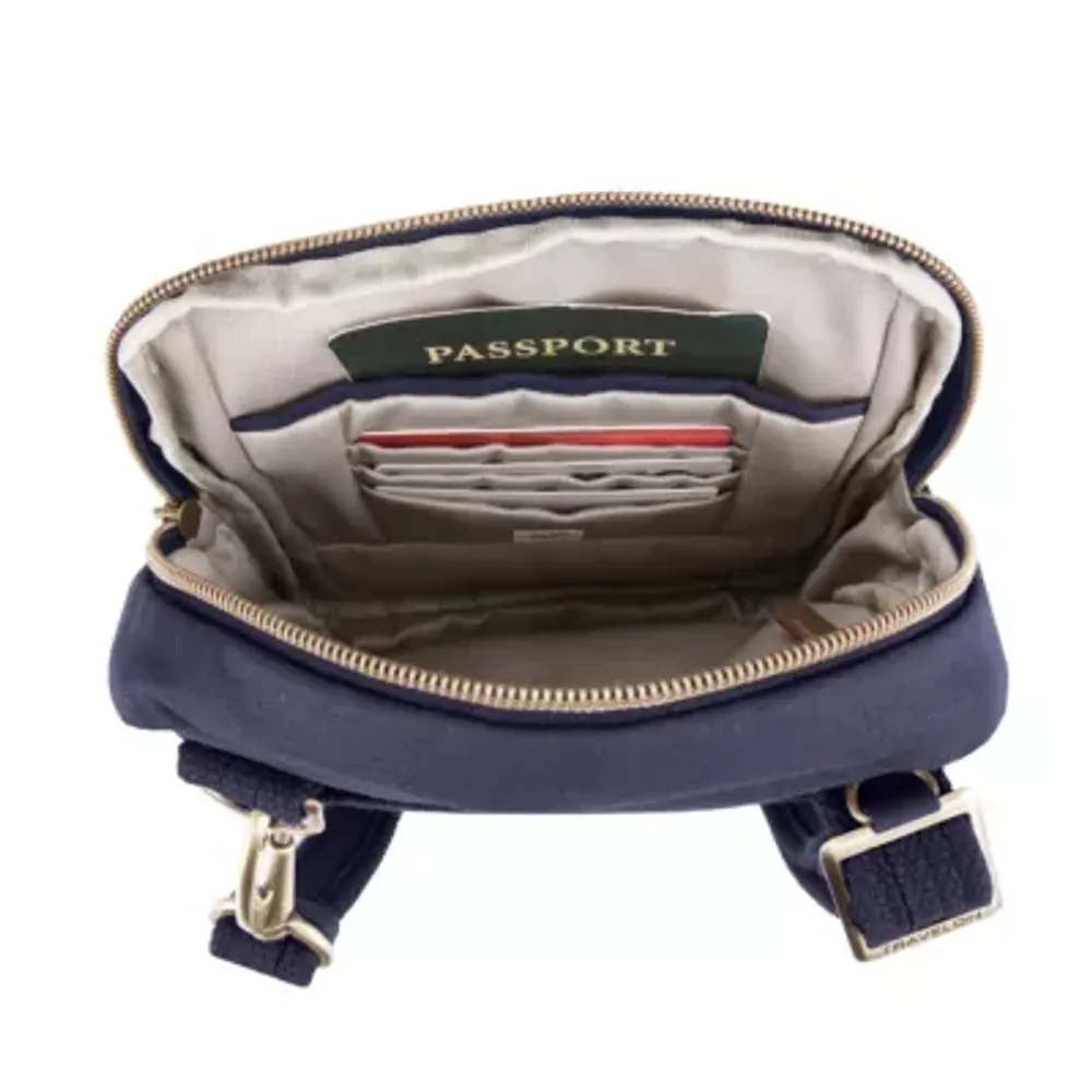 Travelon Anti-Theft Courier Small Slim Crossbody Bag
