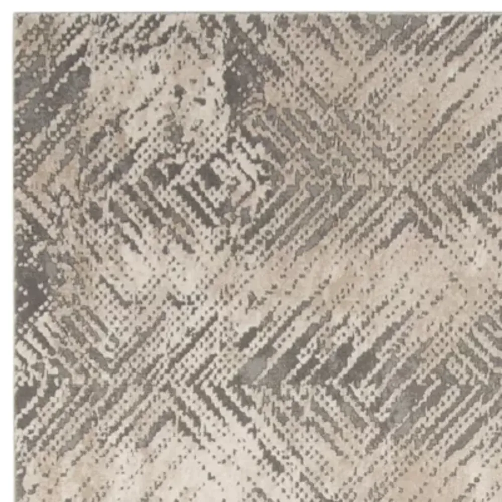 Safavieh Meadow Collection Brian Geometric Square Area Rug