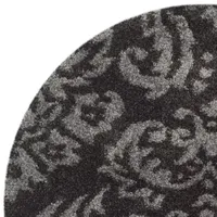 Safavieh Shag Collection Mario Damask Round Area Rug