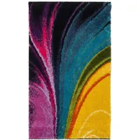 Safavieh Teague Abstract Shag Rectangular Rugs