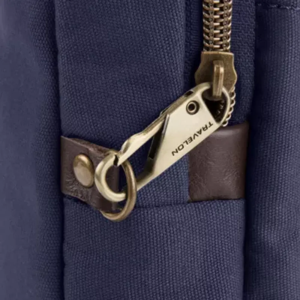 Travelon Anti-Theft Courier Small Slim Crossbody Bag