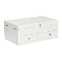 Mele and Co Everly Triple Lid Jewelry Box