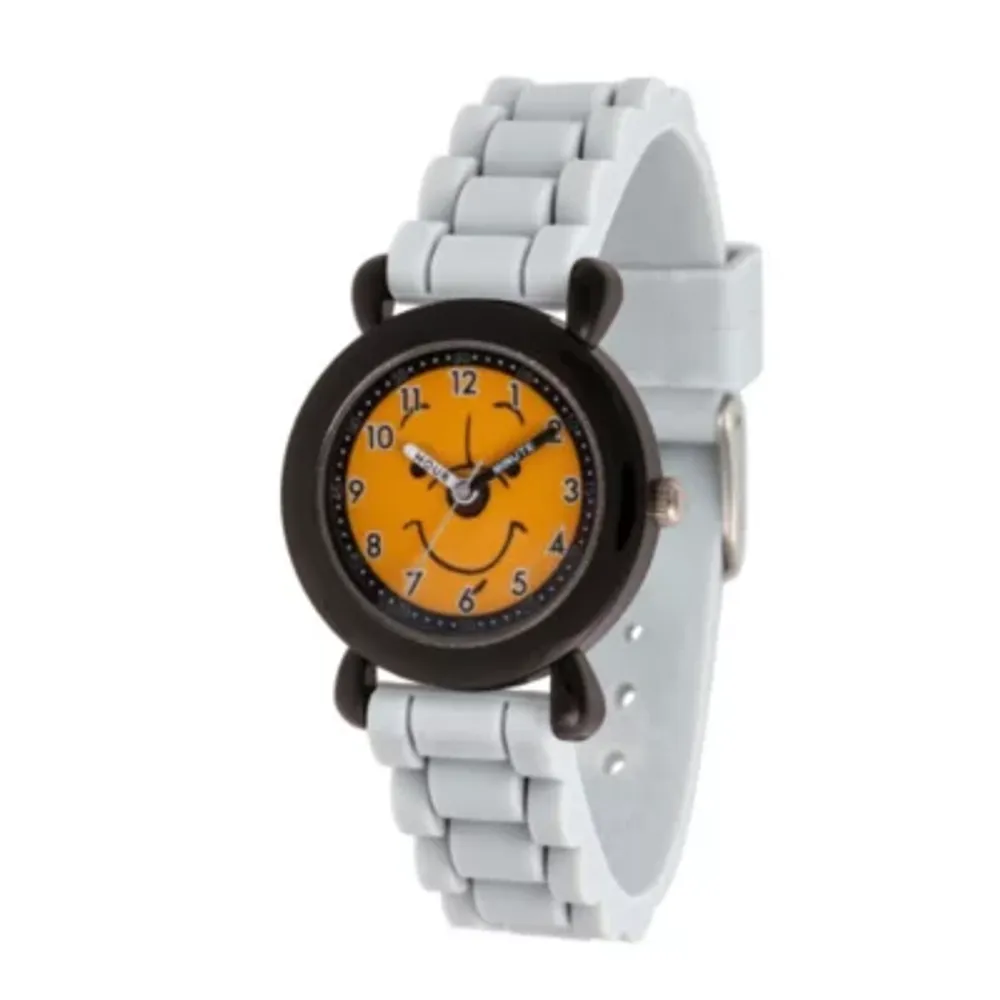 Disney Winnie The Pooh Boys Gray Strap Watch Wds000619