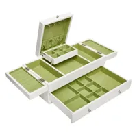 Mele and Co Everly Triple Lid Jewelry Box