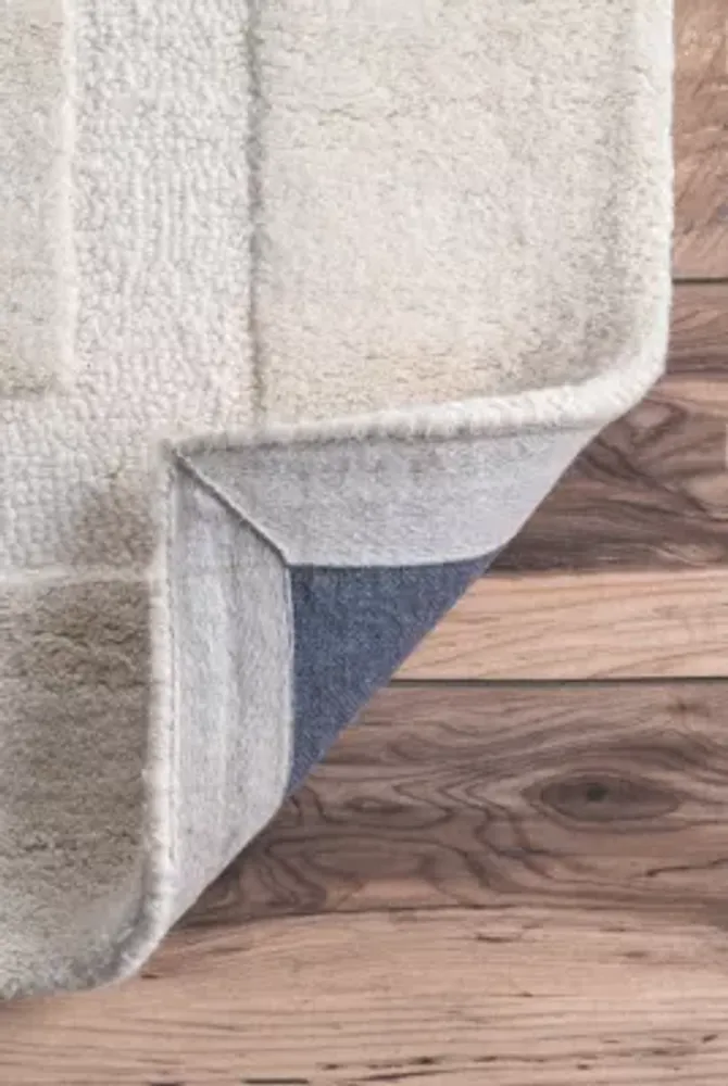 nuLoom Border Zamora Wool Hand Tufted Handmade Area Rug