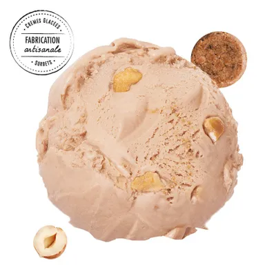 Glace party, Crème Glacée La Gourmande Chocolat au Lait