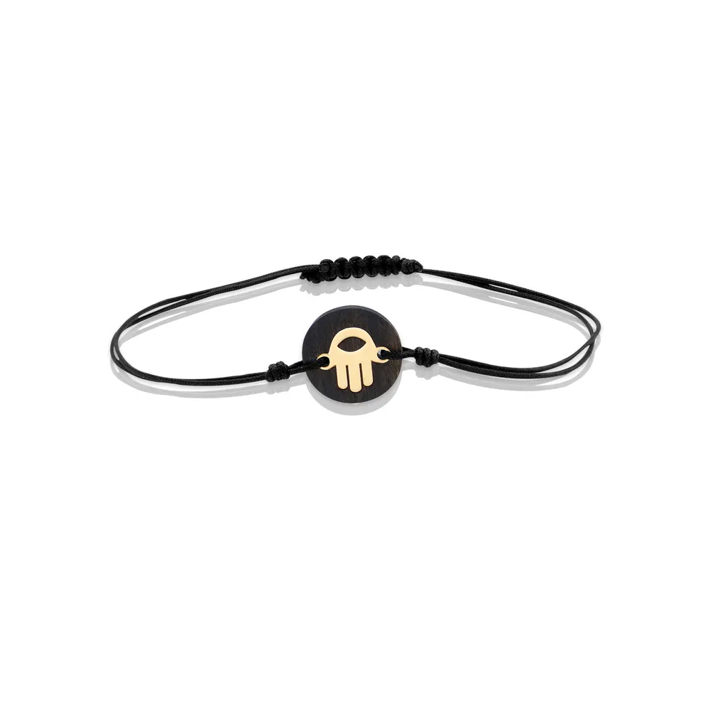 Pulsera en color negro 14K