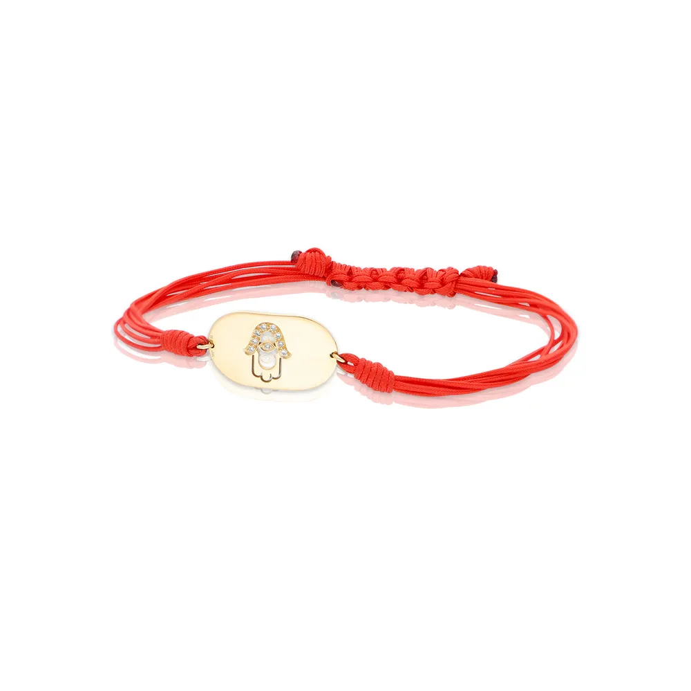 Pulsera en color amarillo 14K