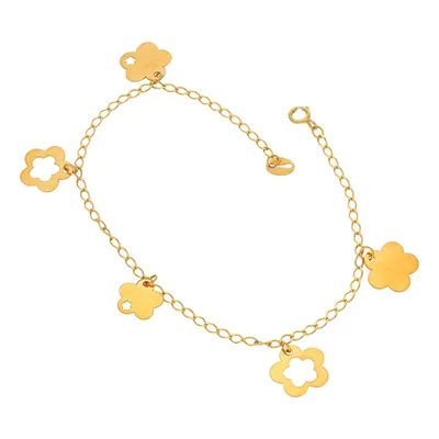 Pulsera para dama en oro amarillo 10K