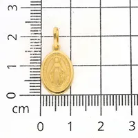 Medalla para niño en oro amarillo 14K