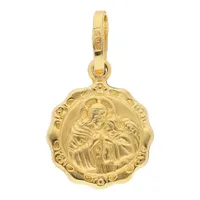 Medalla para niño en oro amarillo 14K