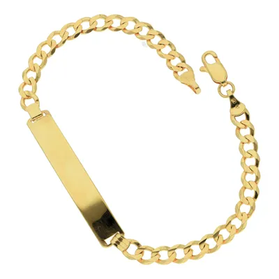 Esclava para caballero en oro amarillo 14K