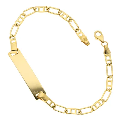 Esclava para dama en oro amarillo 14K