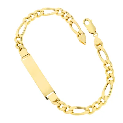 Esclava para caballero en oro amarillo 14K