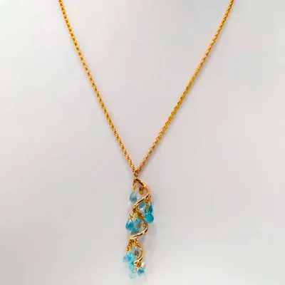 Cadena dije en oro amarillo 14K