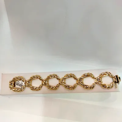 Esclava en oro amarillo 14K