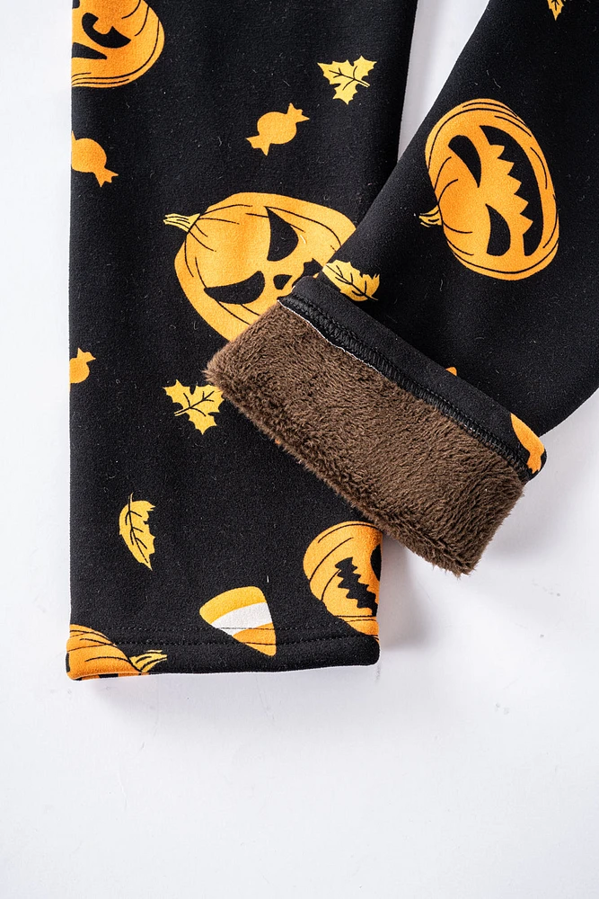 Trick & Treat Halloween - Cozy Lined Leggings