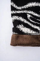 B&W Sand - Cozy Lined Leggings