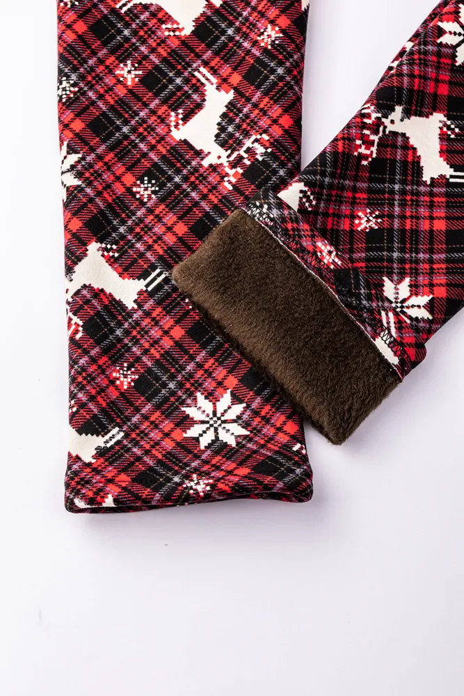 Scottish Christmas - Cozy Lined Leggings